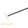 sourcing map Pack of 3 Carbon Fibre Rod for RC