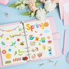 Funnlot Funnlot Spring Stickers for Kids Spring Stickers Seasonal Holiday