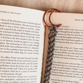 Mini Crescent Moon Bookmark | Gifts for Book Lovers, Readers - Color: Blush