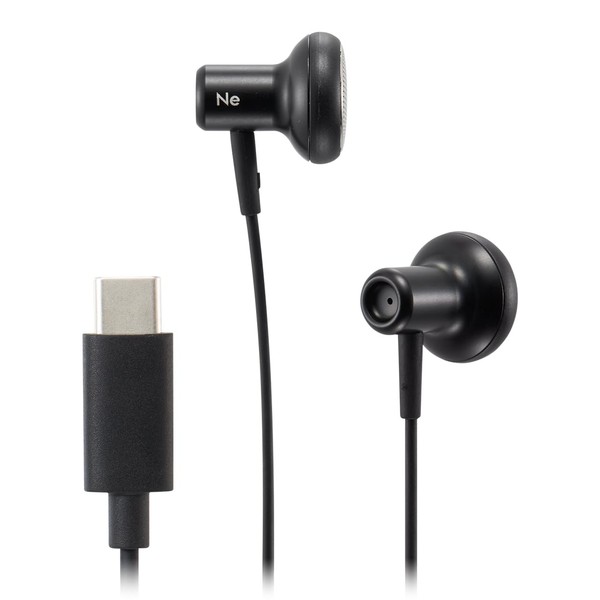 Radius HP-NEL22CK USB-C Connected USB-C Type-C Earphones In-Ear Earbuds Type