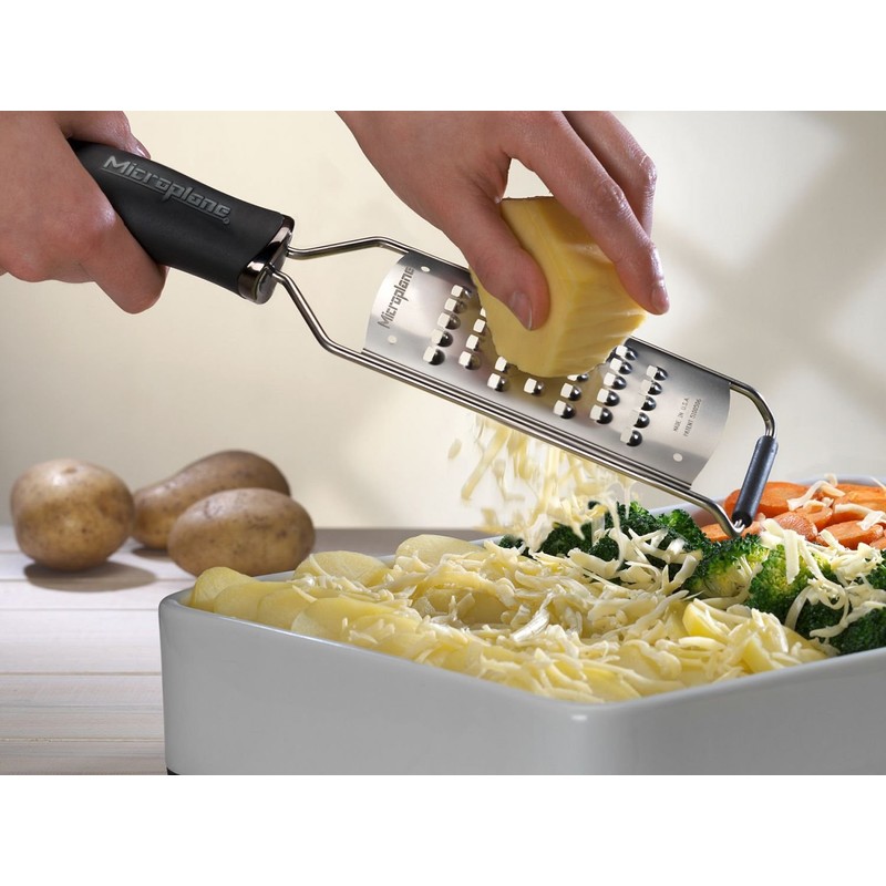 Microplane Gourmet Grater Fine Coarse Very Coarse Star Blade Rasp