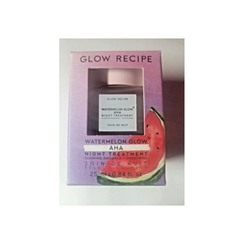GLOW RECIPEWatermelon Glow AHA Night Treatment, 25ml / 0.84oz Travel