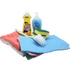 Dorm Room All Inclusive Kitchen Cleaning Kit with Ajax, Sponges,