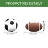 3D Sport Decoration Charms Basketball Soccer Golf Baseball Volleyball Football