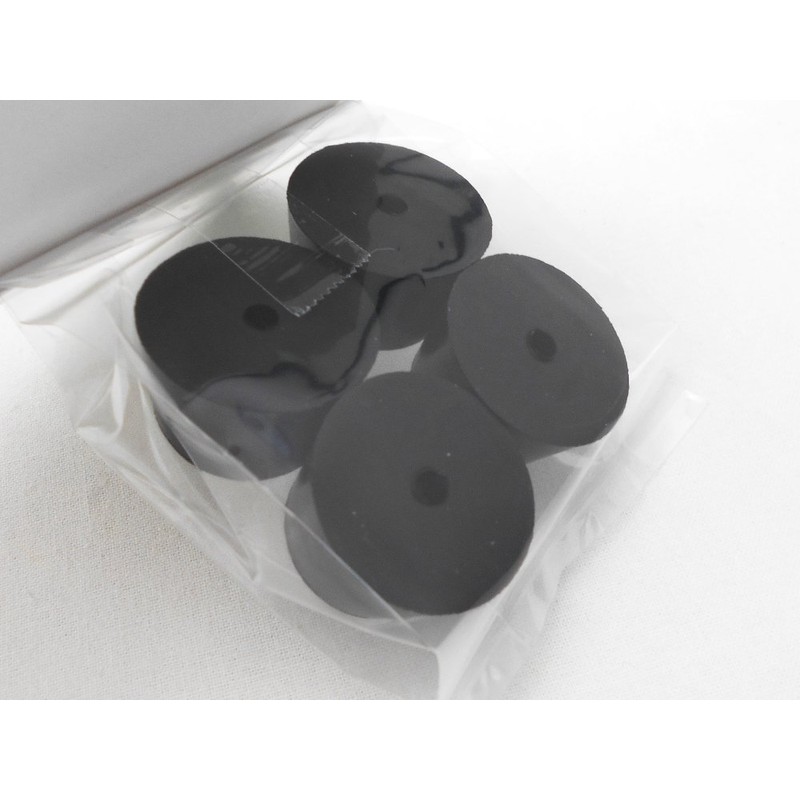 Wake Industrial Screw-on Rubber Cushion, 1.1 x 0.7 inches (28