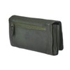 Bear Design Cow Lavato Dames Wallet CL9918 Green, L. Olijf