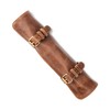 Angus Stoke knife roll bag, genuine buffalo leather - chef's