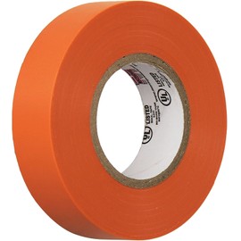 Morris 60070 Orange Vinyl Plastic Electrical Tape, 7 mil, PVC, 66' Length, 3/4" Width, 10-Pack
