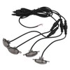 1V4 Smoke Lens Front Grille Driving Lights Amber LED Lamps