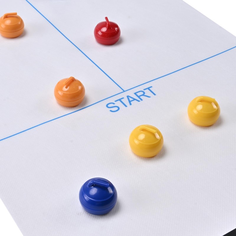 Mini Shuffleboard Replacement Pucks Rollers Curling Accessories 2 Color