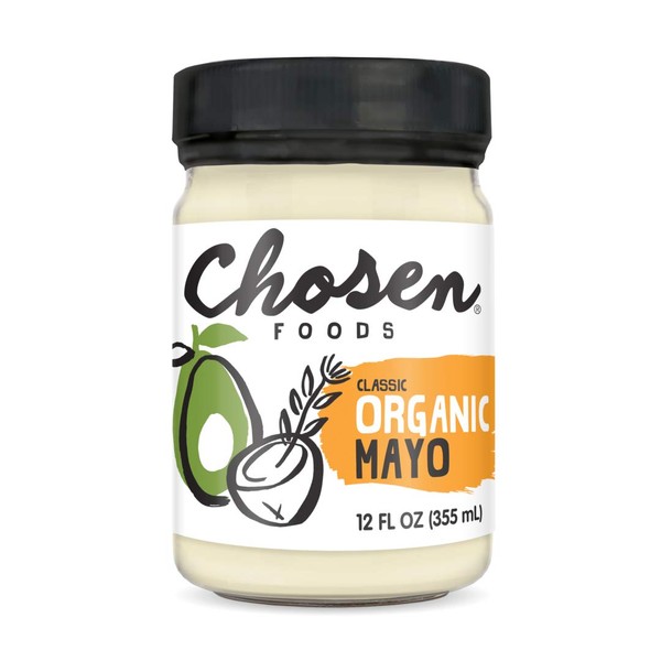 Chosen Foods Classic Organic Mayonnaise, 355 ml.