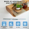 EXLECO Invisible Wall Shelf Brackets Diameter 10 x 100 mm