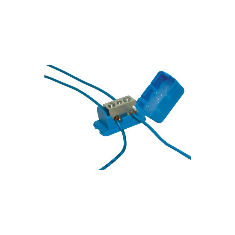 King Innovation Waterproof DryConn Lug, Aqua (5 Pieces)