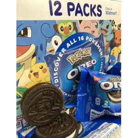 Oreo Pokémon 25th Anniversary Oreo 12pk Box Sealed Rare HTF Discover All 16! Lk 4 Mew