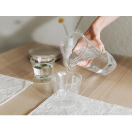 KINTO 22381 OVA Water Carafe, 3.3 gal (1 L) Clear, Dishwasher Safe