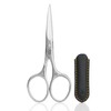GERMANIKURE Beard and Mustache Scissors - FINOX Stainless Steel Professional