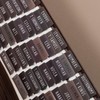 UPAFEXXI-Laminated Bible Tabs with Book Summaries, Bible Tabs for Women