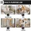 QiCaiJia Non Slip Thin Bath Mat Bathroom Rugs, Rubber Backing
