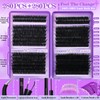DIY Lash Extension Kit 560Pcs 180D+280D Thick Lash Clusters D