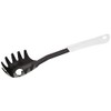 Fackelmann 12, 2" Of Pp "Arcadalina" Spaghetti Spoon, Black/White