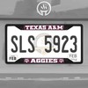 FANMATS 31285 Texas A&M Aggies Metal License Plate Frame Black