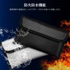 Gusset Wave Fireproof Bag, Document Storage Case, Valuable Compartment, Money