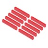 sourcing map 10pcs Plastic Hex Shank Screwdriver Bit Holder Organizer