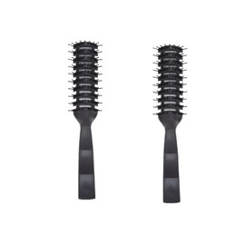 Pack of 2 Ventilated Detangling Brush, Anti-Static Detangling Brush, Styling Hair Brush, Tool for Blow-Drying, Massage, Hair Brush for Men and Women