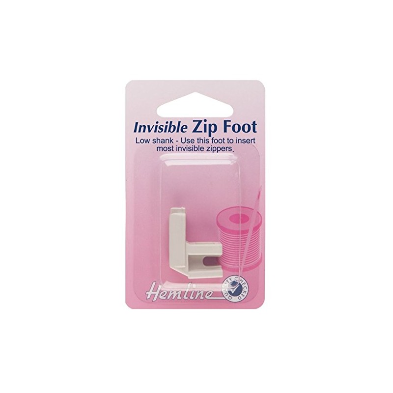 Zipper Foot: Invisible