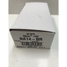 Ilco Lot 50 pc  NA14 Key Blanks / Mail Box Key / NA14 1069L Key Blank / Ilco USA