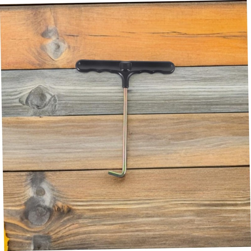 BESPORTBLE 10pcs T Shaped Trampoline Hook Stainless Steel Spring Assembly