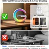 RGFF 5 in 1 LED Table Lamp with Wireless Charging