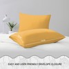 Pamposh Pillow Cases 2 Pack Super Soft Brushed Microfibre Pillow