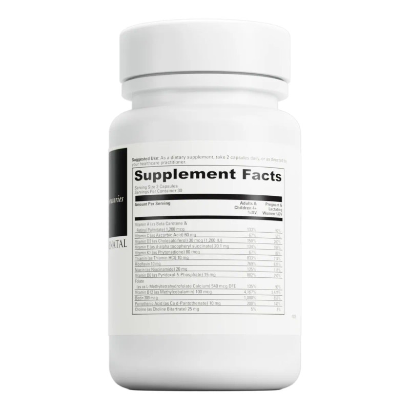 Davinci Multivitamínico Prenatal Con Probióticos 60 Cápsulas