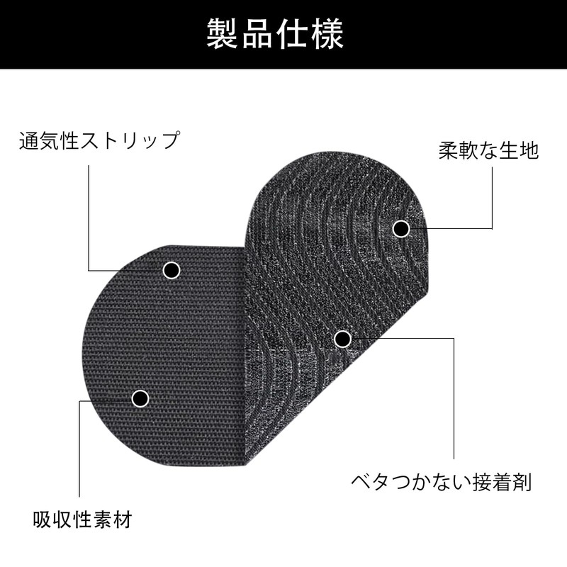 Nozibye 口閉じテープ いびき防止テープ 口呼吸防止テープ 口テープ 鼻呼吸テープ (ブラック, 60)