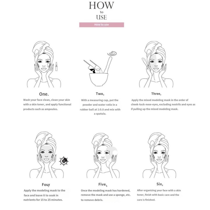 Anskin Modeling Mask Powder Pack Cool Ice for Soothing and