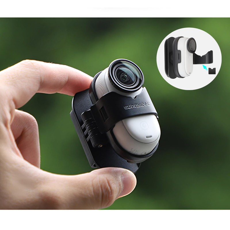 SHEAWA for Insta360 Go 3S/Go3 Hat Mount Clip, 360 Degree