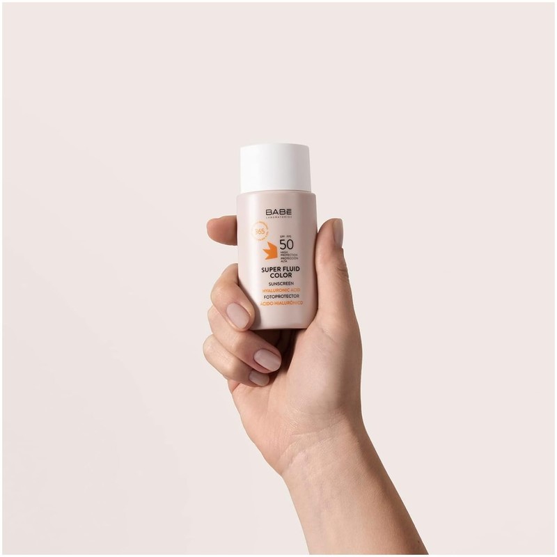 Babe Super Fluid Color Sunscreen SPF 50 – Tinted Facial