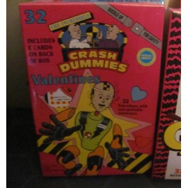 Crash Test Dummies SEALED box of vintage Valentines cards