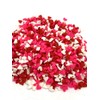 Mini Red, White & Pink Hearts, Valentine Sprinkles, Bulk Size