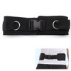 Liyquint Soft Neoprene Padded Belt， weight training belt，with 2 Movable