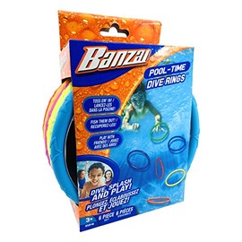 Danawares Banzai - Pool-Time Dive Rings 6Pk Ages 5+
