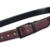 beltox fine Men's Dress Belt Leather Reversible 1.25" Wide Rotated