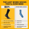 Camel City Mill Boot Work Socks – Sweat-Wicking & Durable