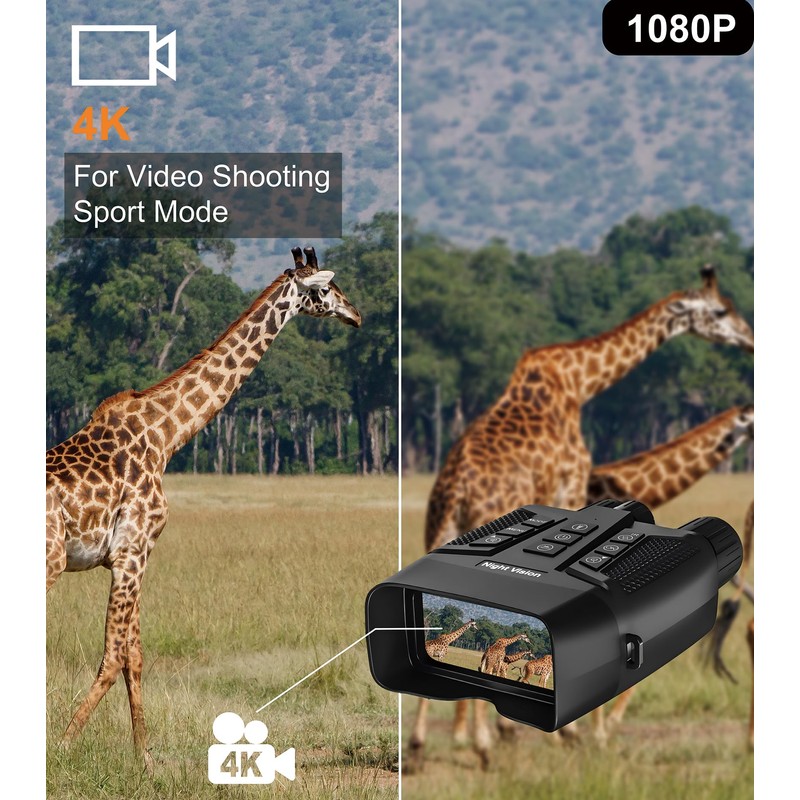 Night Vision Goggles - Eagle 4K Night Vision Binoculars for