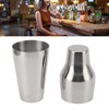 Stainless Steel Drink Shaker French Style 2 Section Martini Mixer