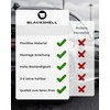 BLACKSHELL Set of 74 Emblem Stickers - For All Emblems