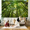 Dsnyu Tapestry Forest XXL, Wall Towel 350 x 256 cm