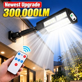 Solar Motion Sensor Light for Outdoor Lighting – 4-Mode Self-Contained LED Lamp for Garden, Yard & Entryway
