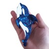 Novelty Blue Tiger Whale Claw Clip,Funny Acetate Claw Clip for
